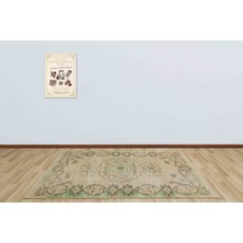 Sempati Halı Özel Vintage El Dokuma Eskitme Halı 157 x 254 cm