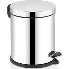 Entema Pedallı Çöp Kovası Paslanmaz (Krom) 3 Lt