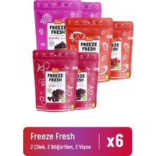 Freeze Dry 2'li Freeze Dry Çilek + Vişne + Böğürtlen