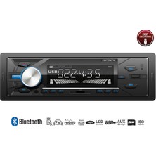 Kamasonic Kamosonic KS-1070BT Oto Teyp Bluetooth+Usb+Aux+Sd Card Girişli