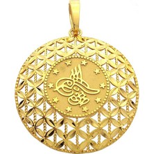 İryum 22 Ayar Tuğra Kolye Ucu 2N02255T