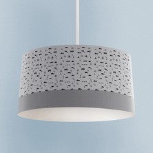 Mekta Home Gri Küçük Arabalı Avize