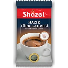 Shazel Hazır Türk Kahvesi Sade 7 gr (12'li)
