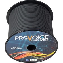 Provoice PM-22 2x0,22mm Mikrofon Kablosu 100 metre