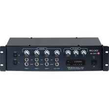 Provoice QX-350U TR Usb'li 350 Watt 4 Kanal Mikser Amplifikatör