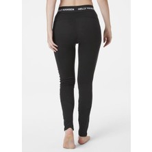 Helly Hansen Hh W Lıfa Merıno Mıdweıght Pant HHA.49380 HHA.990 Siyah Kadın Termal Içlik Alt