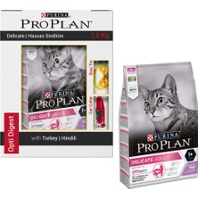 Proplan Delicate Hindili Hassas Sindirim Kedi Maması 1,5 kg