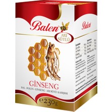 Balen Kırmızı Ginseng Bal Polen Arı Sütü Karışımı 230 gr