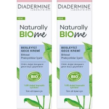 Diadermine Naturally Biome Besleyici Gece Kremi 50 ml x 2