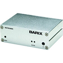 Barix Exstreamer 100 ve Barix Instreamer Ip Tabanlı Dijital Ses Yayınları İçin Ses Çözücü Kodlayıcı 2’li Set