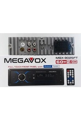 Megawox MGX-3025FT Dokunmatik 4X60W Oto Teyp