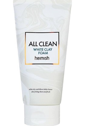 Heimish All Clean White Clay Foam Mini - Amazon Beyaz Kili & Hyalüronik Asit Destekli Temizlik Köpüğü Mini