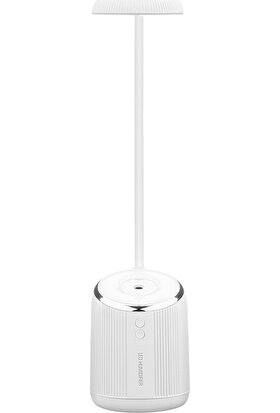 Digoo DG-TD09 2W 280 ml USB Şarj Masa Lambası Nemlendirici 360° Ayarı Hava Nemlendirici - Beyaz (Yurt Dışından)