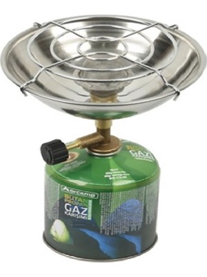 Orcamp Isıtıcı Fonksiyonlu Ocak+ Kamp Gaz Kartuşu Set 450 gr - Orcamp KTS450 + SB605