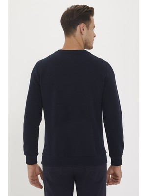 Lee Cooper Newblend Erkek Polo Yaka Sweatshirt