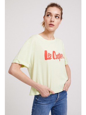 Lee Cooper Londons Kadın O Yaka T-Shirt