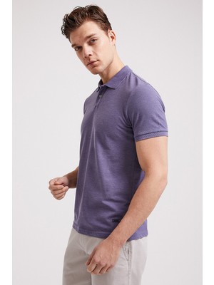 Lee Cooper 242052 Miles İndigo Erkek Polo T-Shirt