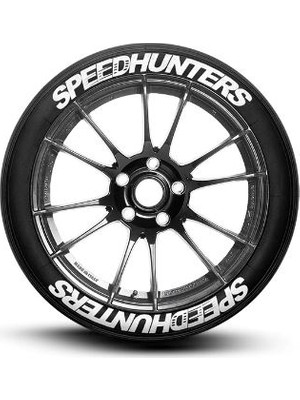 Ps Stickers Lastik Yazısı 4 Lü Speedhunters Stıker