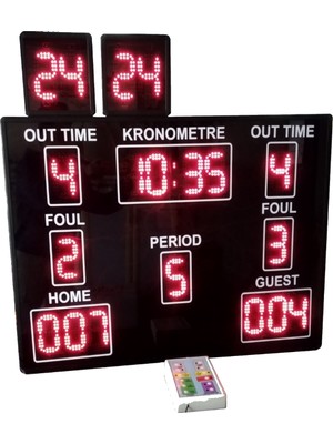 Teknomerkez Profesyonel Basketbol Skorbord (Scoreboard)