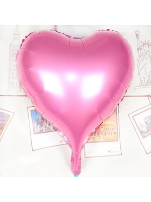 Eniyisiniiste Kalp Uçan Balon Folyo Pembe 80 cm 32 Inç