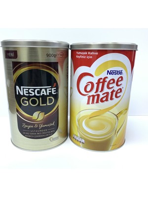 Nescafe Gold 900 gr + Coffee Mate 2 kg