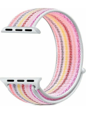 Arabulalaca Apple Watch Uyumlu 40MM Kordon Spor Loop Cırtlı 40 mm Kayış Seri 6