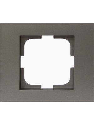 Ovivo Grano Antrasit Tekli Çerçeve