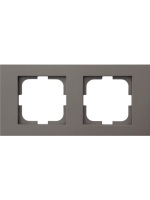 Ovivo Grano Antrasit İkili Çerçeve