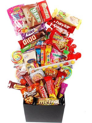 Nostaljik Lezzetler Özel Hediye Kutusu Mega Boy 1 kg