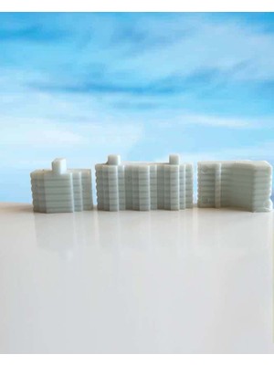 Eshel Maket Apartman Seti 1/3000 Ölçek