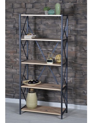Mavera Home Metal Kitaplık