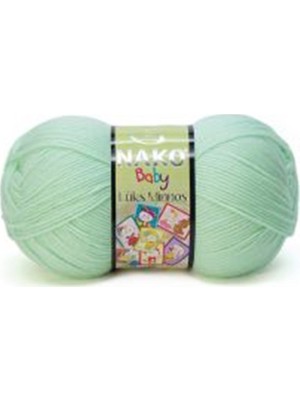 Nako Lüks Minnoş 2587 Nil Yeşili Örgü İpi
