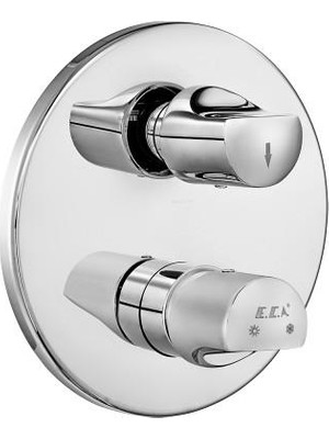 Eca Myra Ankastre Banyo Bataryası Sıva Üstü Grubu 3 Yollu 102167303H-Y