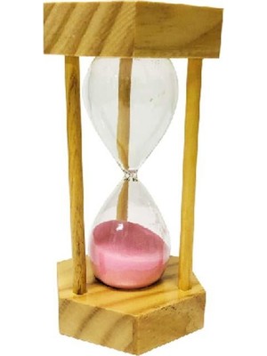 Kembs 15 Dakika 9X9X18 Ahşap Kum Saati A148