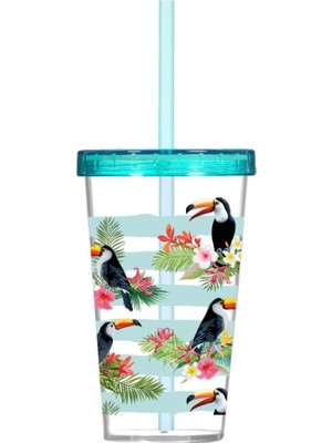 Herevin 660 cc Desenli Pipetli Bardak