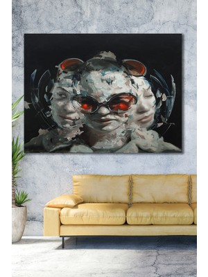 Hediyeler Kapında 50x70 Dönüşüm Kanvas Duvar Tablo