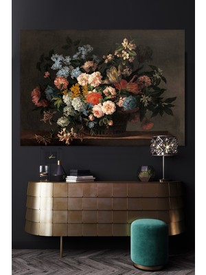 Hediyeler Kapında 100x140 Harmony Kanvas Duvar Tablo