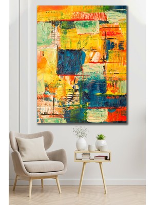 Hediyeler Kapında 50x70 Yağlı Boya Görünümlü Art Kanvas Duvar Tablo