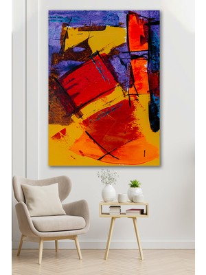 Hediyeler Kapında 50X70 Sürreal Depressing Exam Kanvas Tablo