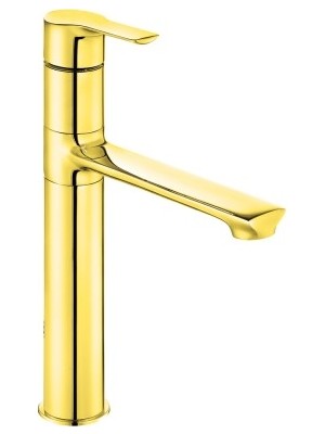 Eca Luna Yüksek Tip Lavabo Bataryası- Altın 102808949