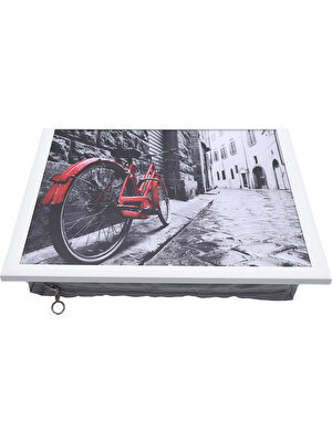 Yedi Home & Decor Concept Keyif Tepsisi_Red Bike