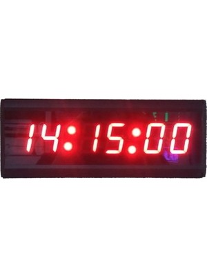 Teknomerkez Dijital Saat Termometre (Derece) Kasa Ölçüsü: 17X50 cm