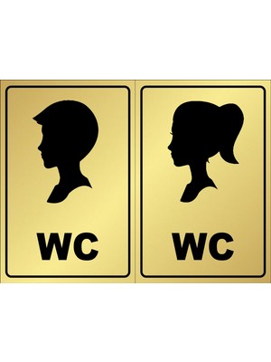 Tellgraf Wc Kapı Isimliği