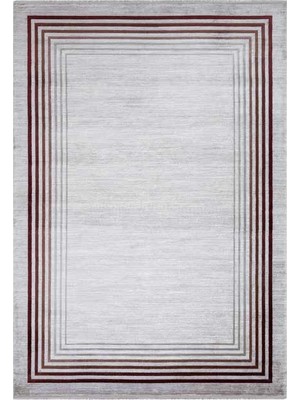 Angora Halı Verano 8981R Bordo/Krem