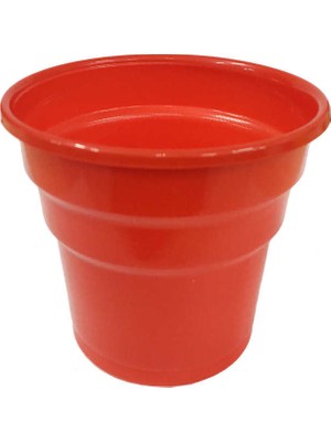 Newoto Bardak Plastik 200 cc Kırmızı Pk:25