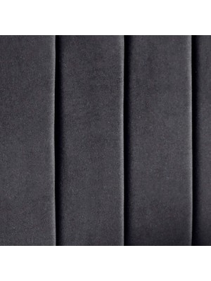 Niron Yatak Piano Lite Tek Kişilik Yatak Başlığı - 90 cm Siyah Kumaş Başlık