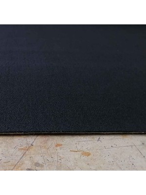 Ism Siyah Ovarloklu Duvardan Duvara Halıfleks 5.5mm 1150 gr