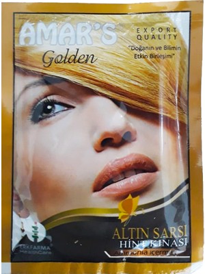 Amar's Hint Kınası-Altın Sarısı 10 gr
