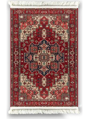 Prizma 6002 Kilim Desen Kaydırmaz Halı 120X180CM