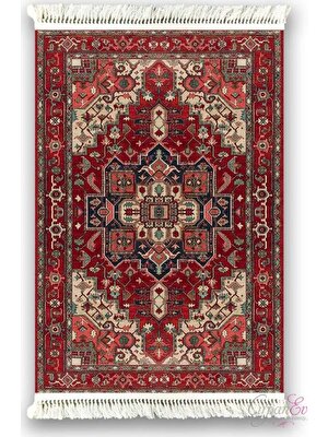 Prizma 6002 Kilim Desen Kaydırmaz Halı 140X200CM